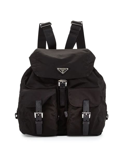 schwarz rock von prada|best prada backpacks.